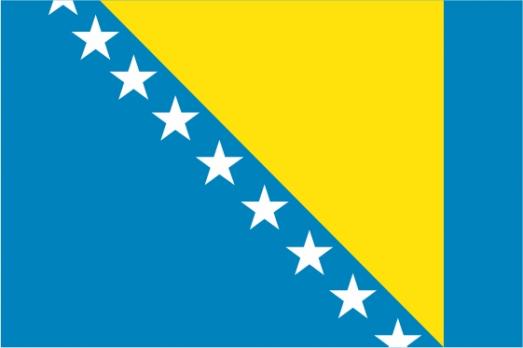 Флаг Боснии и Герцеговины