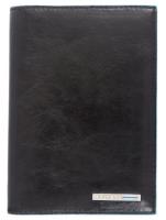 Обложка для документов Piquadro Blue Square, цвет черный, 10х14х1,5