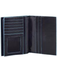 Обложка для документов Piquadro Blue Square, цвет черный, 10х14х1,5