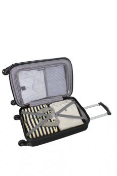 Чемодан Wenger Uster, черный, 34x22,5x49 см, 37 л