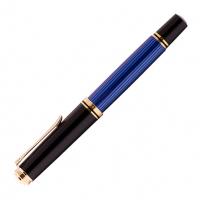 Pelikan Souveraen - Black and Blue GT, перьевая ручка, F