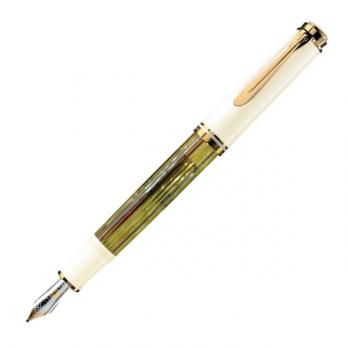 Pelikan Souveraen - White Tortoise GT, перьевая ручка, M