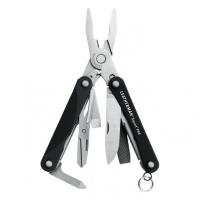 Мультитул Leatherman Squirt PS4, 9 функций, черный*