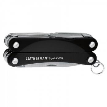 Мультитул Leatherman Squirt PS4, 9 функций, черный*