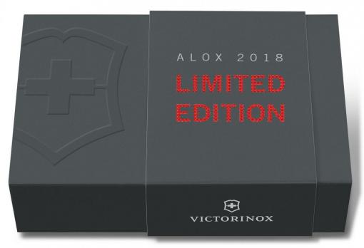 Нож Victorinox Alox Pioneer, 93 мм, 8 функций, красный (подар. упаковка)