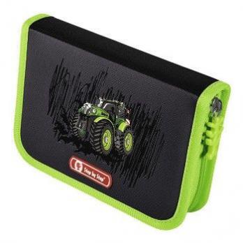 Ранец Step by step Light2 Green Tractor серый 4 предмета