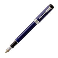 Parker Duofold - Blue/Black CT, перьевая ручка, F