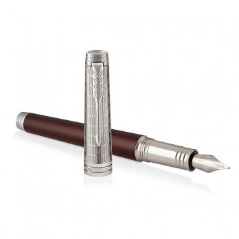 Parker Premier - Crimson Red RT, перьевая ручка, F