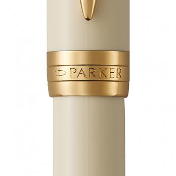 Parker Duofold - Ivory/Black GT, перьевая ручка, F