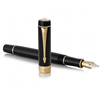 Parker Duofold - Black GT, перьевая ручка, F