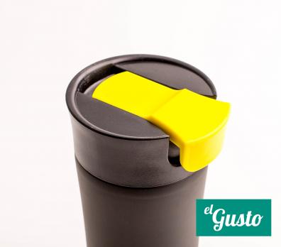 Термокружка El Gusto Cat (0,47 литра), черная