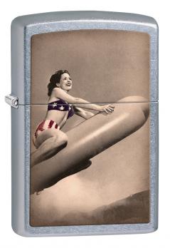 Зажигалка Zippo Rocket girl