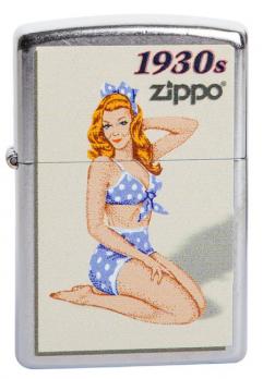 Зажигалка Zippo Pin Up 1930