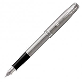 Набор подарочный Parker Sonnet - Stainless Steel CT, перьевая ручка, M + блокнот