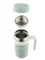 Термос ThermoCafe by Thermos DE (0,5 литра) с ситом, зеленый