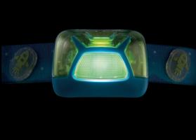 Фонарь светодиодный налобный Petzl Lamp Tikkid розовый, 20 лм, 3 AAA