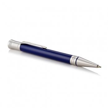 Parker Duofold - Blue/Black CT, шариковая ручка, M