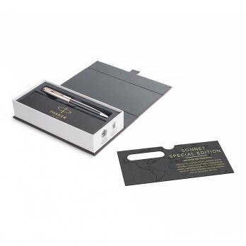 Parker Sonnet - Grey PGT, шариковая ручка, M