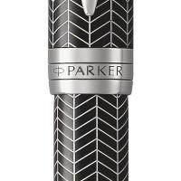 Parker Duofold - Black Chevron CT, шариковая ручка, M