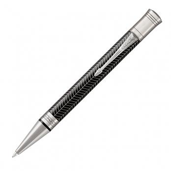 Parker Duofold - Black Chevron CT, шариковая ручка, M