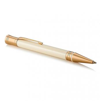 Parker Duofold - Ivory/Black GT, шариковая ручка, M