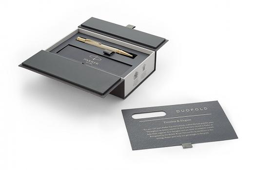 Parker Duofold - Ivory/Black GT, шариковая ручка, M