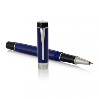 Parker Duofold - Blue/Black CT, ручка - роллер, F