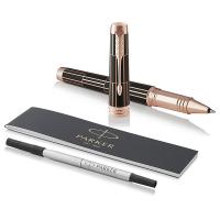 Parker Premier - Brown PGT, ручка - роллер, F