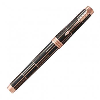 Parker Premier - Brown PGT, ручка - роллер, F