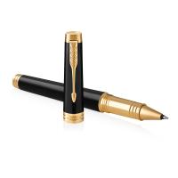 Parker Premier - Black GT, ручка - роллер, F