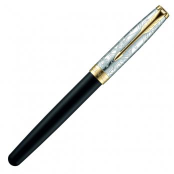 Parker Sonnet - Matte Black GT, перьевая ручка, F