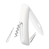 Швейцарский нож SWIZA D01 Standard, 95 мм, 6 функций, белый
