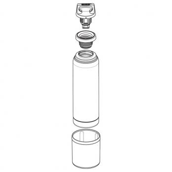 Термобутылка Sigg H&C One (0,75 литра), прозрачная