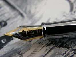 Pierre Cardin Secret - Black, перьевая ручка, M