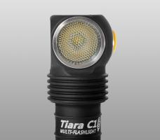 Мультифонарь светодиодный Armytek Tiara C1 Magnet USB+18350, 1050 лм, аккумулятор