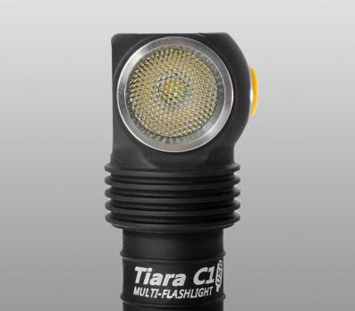 Мультифонарь светодиодный Armytek Tiara C1 Magnet USB+18350, 1050 лм, аккумулятор