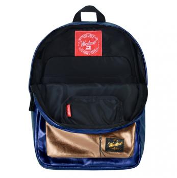Рюкзак Woodsurf United Academy - Night Life 15", фиолетово-серебряный, 40х30х13 см, 15 л