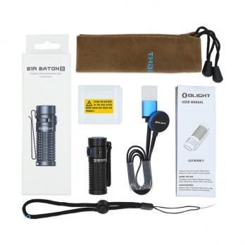 Фонарь светодиодный Olight S1R II Baton CW (комплект)