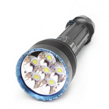 Фонарь светодиодный поисковой Olight X9R Marauder CW холодный (Комплект)