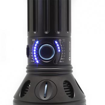Фонарь светодиодный поисковой Olight X9R Marauder CW холодный (Комплект)