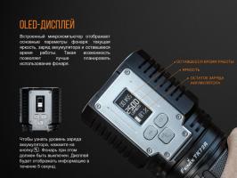 Фонарь светодиодный Fenix TK72R CREE XHP70, 9000 лм, аккумулятор