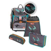 Ранец Step By Step Touch2 Flash Fire Dragon 4 предмета
