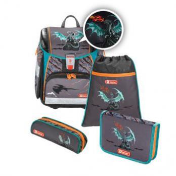 Ранец Step By Step Touch2 Flash Fire Dragon 4 предмета