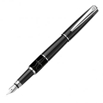 Pierre Cardin Libra - Black CT, перьевая ручка, М