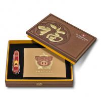 Нож Victorinox Huntsman LE 2019, 91 мм, 16 функций, красный, "Year of the Pig" (подар. упаковка)