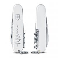 Нож Victorinox Sportsman LE 2018, 84 мм, 13 функций, белый, "White Christmas Special Edition"