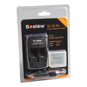 Зарядное устройство EagleTac Soshine SC-S5 Fe (LiFePo4) (2x123)
