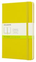 Блокнот Moleskine Classic, цвет желтый, без разлиновки