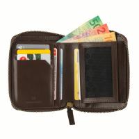 Кошелек Victorinox Altius Edge Weyl с защитой от сканирования RFID, кожа наппа, 12x2,2x10 см
