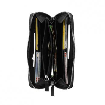 Кошелек Victorinox Altius Edge Turing с защитой от сканирования RFID, кожа наппа, 19,6x2,3x10,2 см